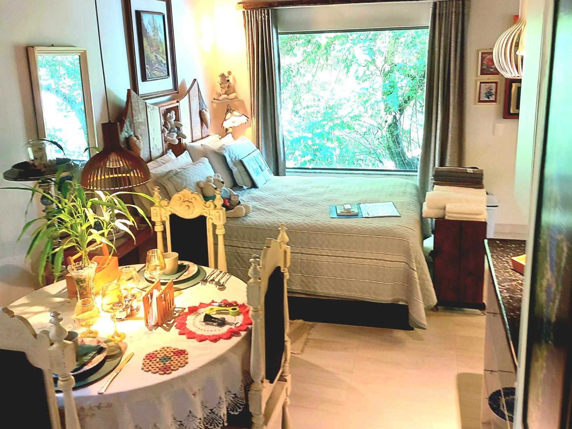 Casa Na Montanha Com Vista Para O Mar ฟลอเรียนอโปลิส ภายนอก รูปภาพ
