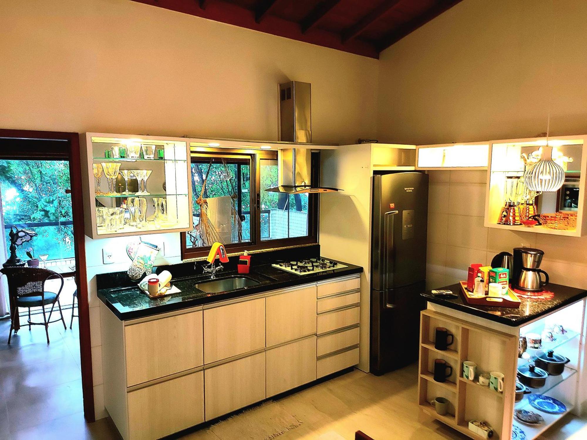 Casa Na Montanha Com Vista Para O Mar ฟลอเรียนอโปลิส ภายนอก รูปภาพ